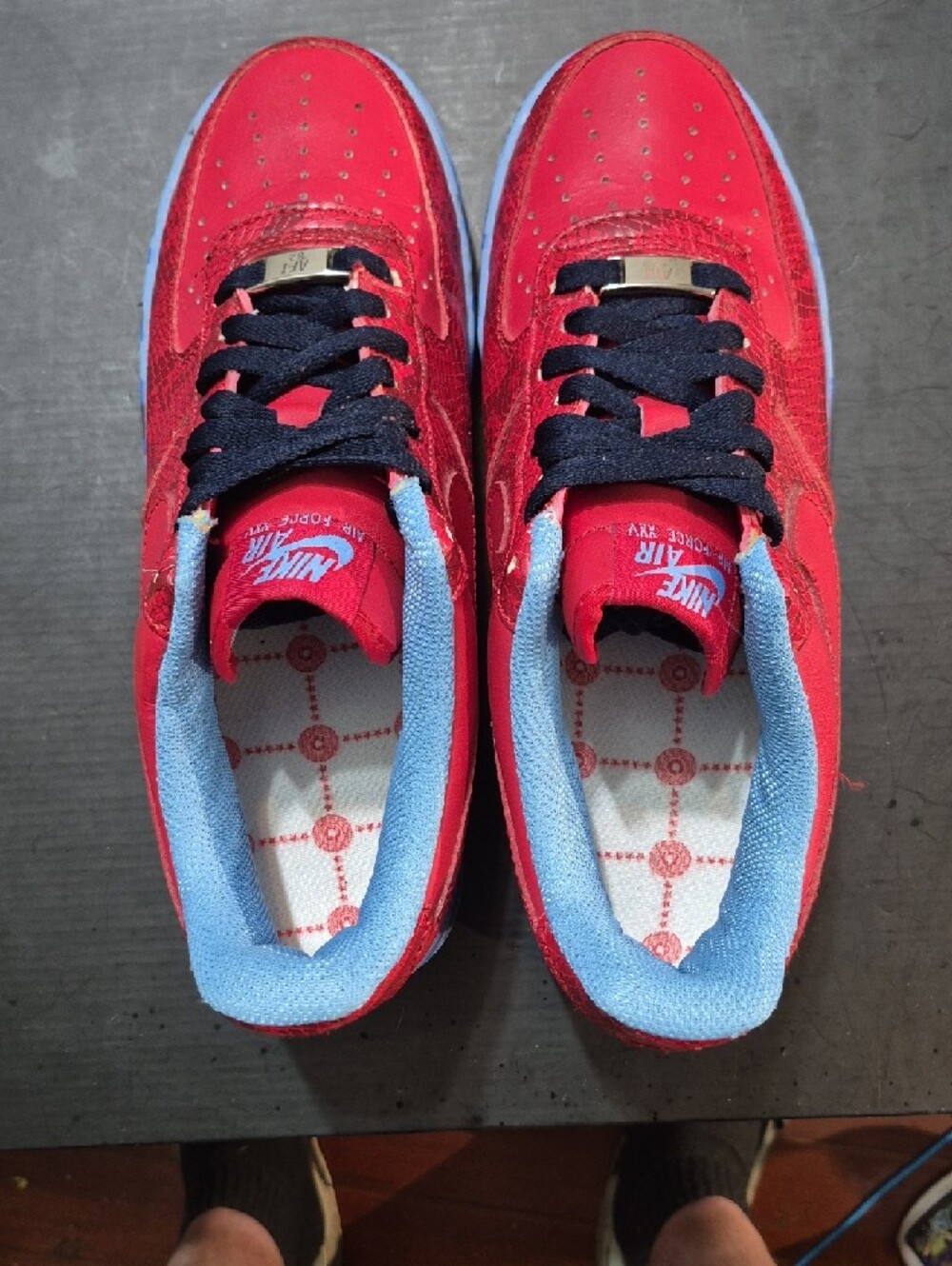 Nike Air Force 1 "Custom" (2008) M7/W8.5 EUC - Picture 6 of 10